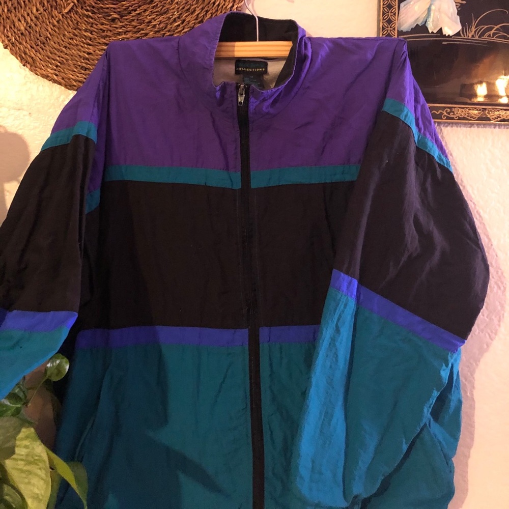 80’s zip up jacket